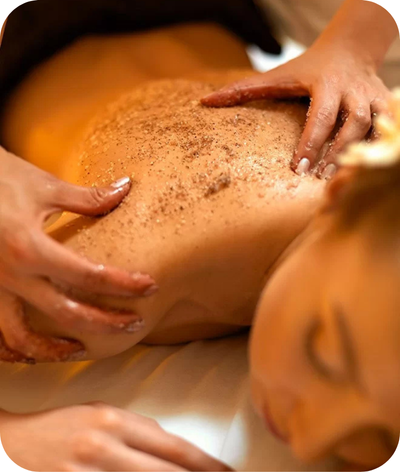 Gommage purifiant au savon noir Bledi Cinq Mondes